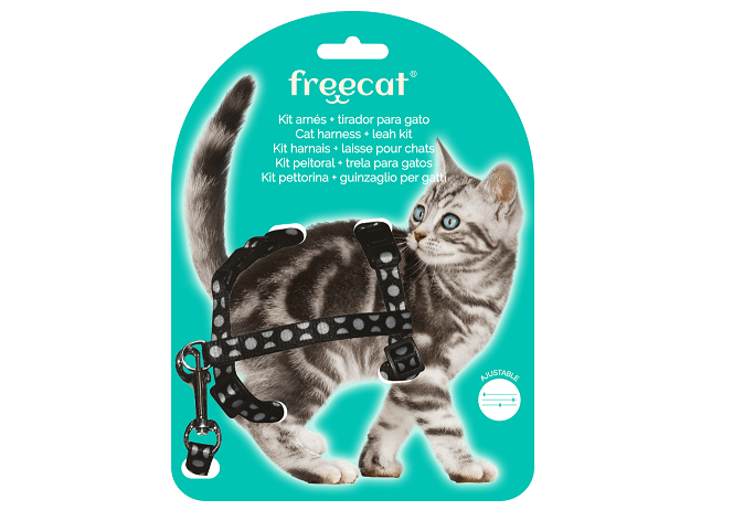 Kit harnais + laisse pour chat - Rouge / XS (10mmx22/32cm) – Animalerie Maroc