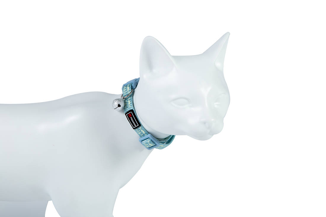 Collier Chat Réfléchissant - Bleu / XS (10mmx19-30cm) – Animalerie Maroc