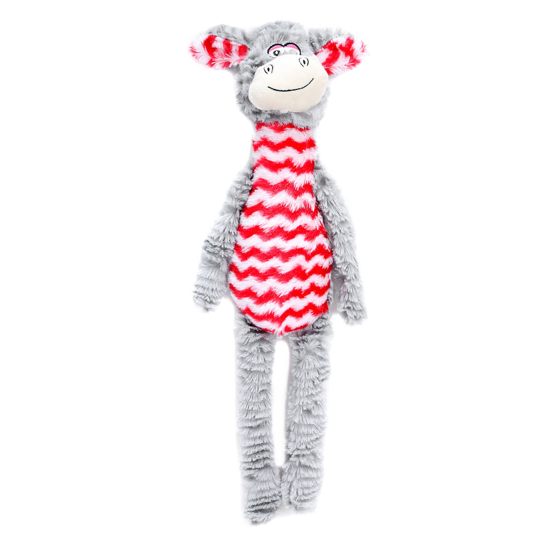 Peluche Singe avec son - Rouge – Animalerie Maroc