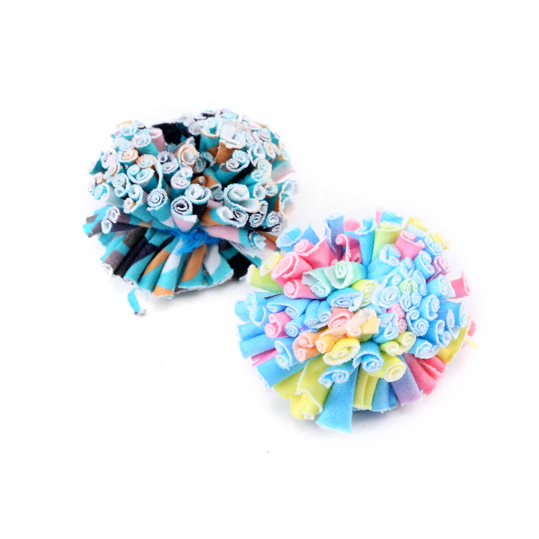 Lot 2 balles tissus Rainbow – Animalerie Maroc