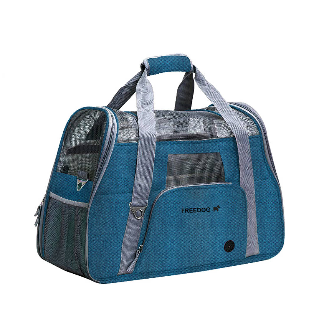 Sac de Transport CROSSWORLD - Bleu / 51x23x35cm – Animalerie Maroc
